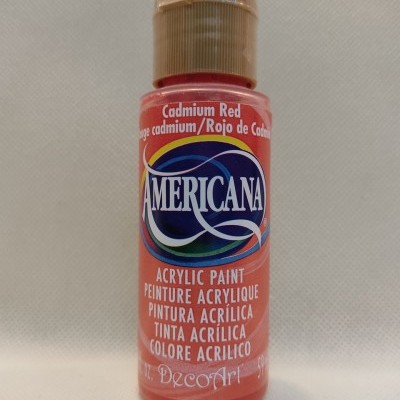 TINTA AMERICANA 59ML DA015 CADMIUM RED