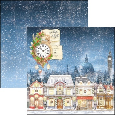 Bloco scrapbooking The Nutcracker 12"x12" CIAO BELLA Ref. CBT080