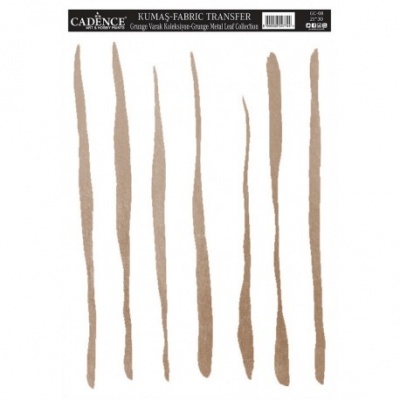 Transfer para Tecido Grunge Ouro Rosa 21x30 GC-08