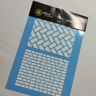 Stencil "Tijolos / Espinhado" 20x15cm ST-TIJ 80647