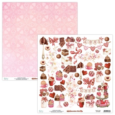 ALBUM SCRAP 12F. 30,5X30,5CM MINTAY "Chocolate Kiss" MT-KIS-07