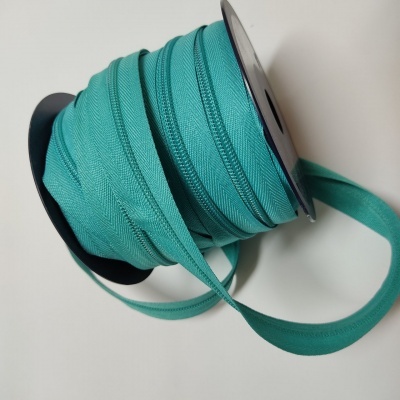 Fecho a metro "passo largo" malha 5 VERDE 653