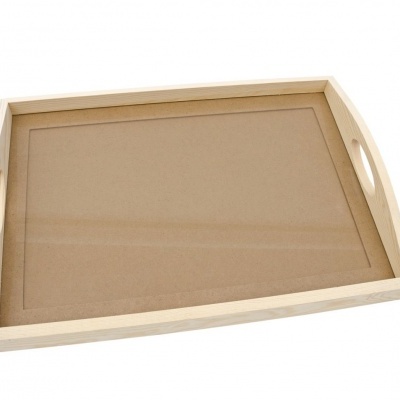 TABULEIRO 47X33.5X7CM C/VIDRO 87368