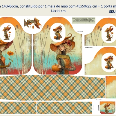 Painel "Outono é Belo" c/140x86cm 2900 442