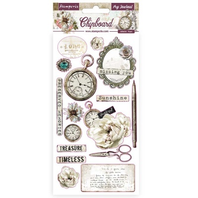 Stamperia Chipboard 15x30cm Journal (DFLCB26)