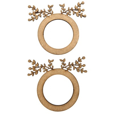 Conjunto de 2 argolas para guardanapos  640203