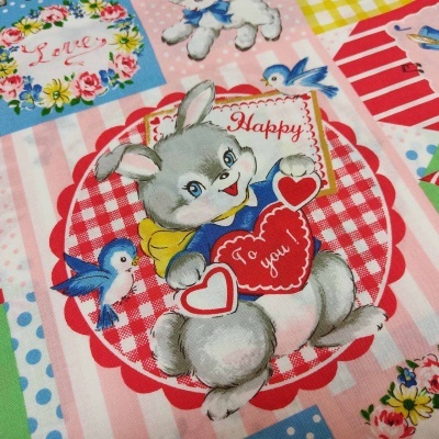 Tecido Quilt-Gate "Dear Little World" 11E T1772