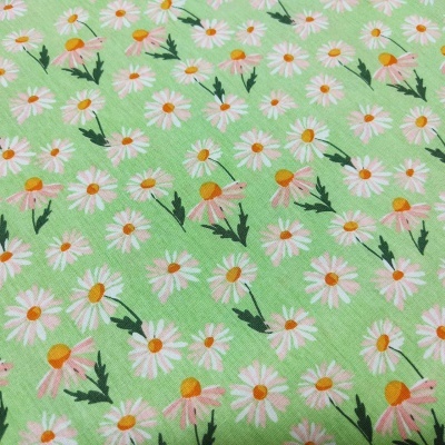 TECIDO FABRICART Margaridas T1380A