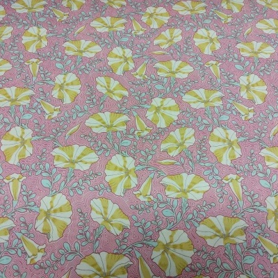 Tecido Tilda "GardenLife" Striped Petunia Pink 100305
