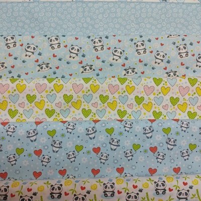 TECIDO FABRICART COLEÇÃO PANDA 12404 T1300