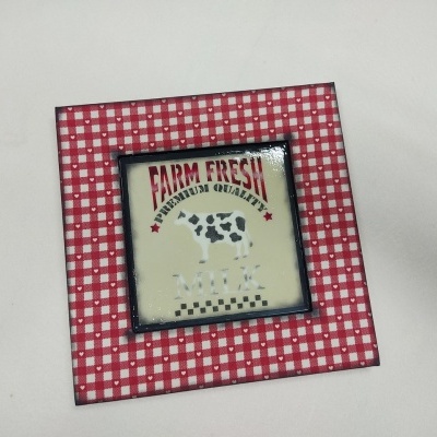 Moldura p/azuleijo em pinho aba 5cm (azuleijo de 15x15) 9105.15x15