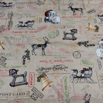 TECIDO P&B NORTH POLE EXPRESS 4767NE