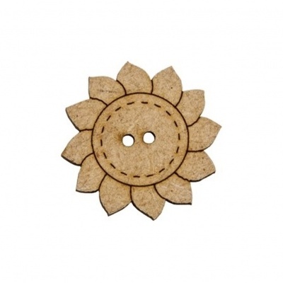 Botão Flor 2,5x2,5cm 742122