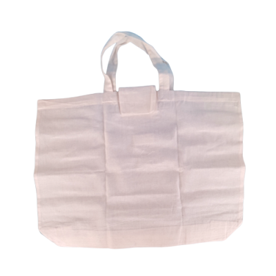 Saco dobrável com velcro 100% Algodão 105grs. 50x39cm S393