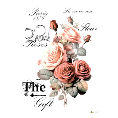 Papel transfer - Vintage 8     20x28cm  13055