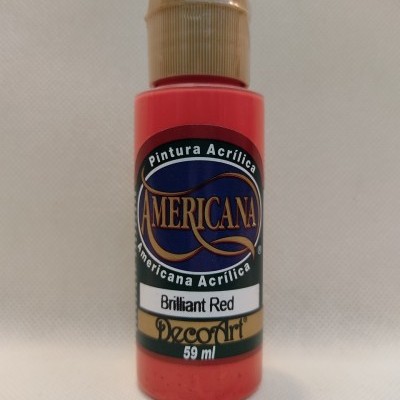 TINTA AMERICANA 59ML DA145 BRILLIANT RED