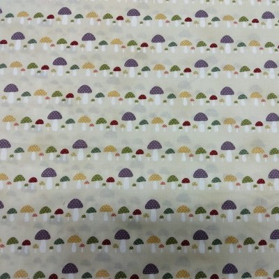 TECIDO STOF FABRICS COGUMELOS BLC05 MS 13-85
