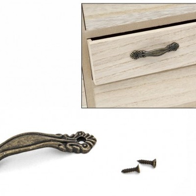 PUXADORES DOURADOS 6.5X1.2CM 90498