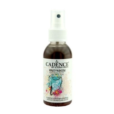 Tinta Spray p/Tecido Cadence Castanho 1118