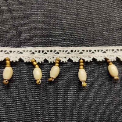 Renda c/adorno madeira 858187.0003 Cru