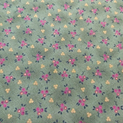 Tecido Henry Glass 987-66 Evergreen  Baubles & Balsam Kim Diehl HG 987