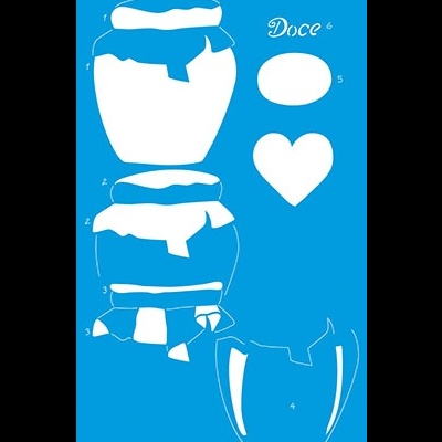 Stencil - Pote de Doce ST-253