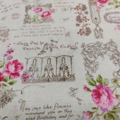 Tecido Quilt Gate "Rose Garden" AP41601-2B rosa