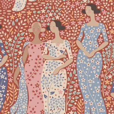 Tecido Tilda HomeTown 100463