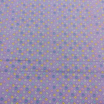 TECIDO STOF FABRICS COSTURA BOTÕES CORAÇÕES