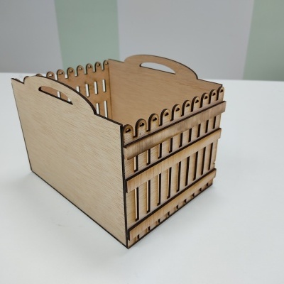 Cesto /Caixa c/grade 20x15.5x15cm APL02