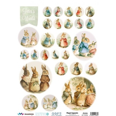 PAPEL DE ARROZ SOFT A3 EASTER 8 SPA5229