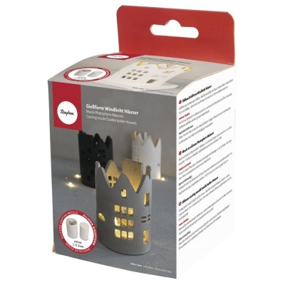 Casinhas de lanterna de molde de silicone ø 8cm x A 11,20cm 36194000