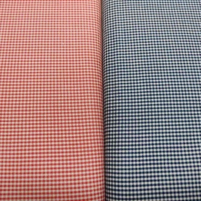 Tecido RK 14300D1-9 Xadrez 1x1 Azul Ganga T1956