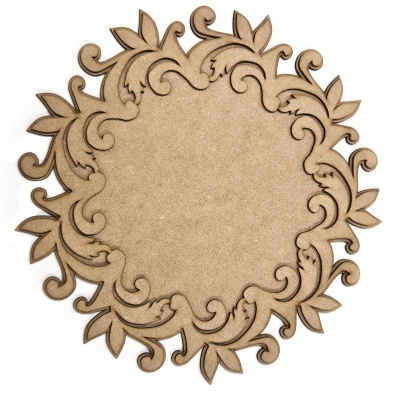 Placa / Coroa mdf 37cm  640206