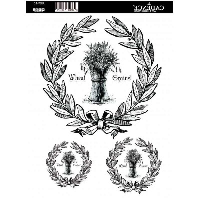 Transfer TEXTIL "Joy of Life" 21x30cm CADENCE Ref.: JLFT10