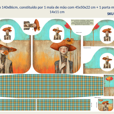 Painel "Outono é Belo" c/140x86cm 2900 447