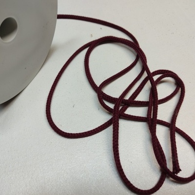 Cordão 100% algodão 4mm Bordeaux 260