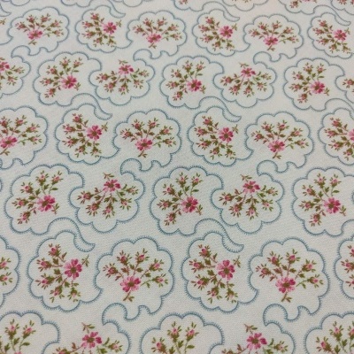 Tecido Dutch Heritage "Rosamunde" by Petra Prins 1033-blue