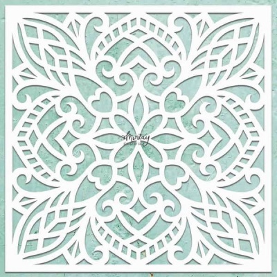 Chippies decor 30,5x30,5 Filigree square mt-chip2-d17