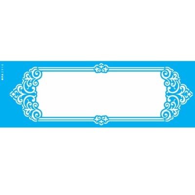 STENCIL 10X30 ARABESCOS III OPA2918