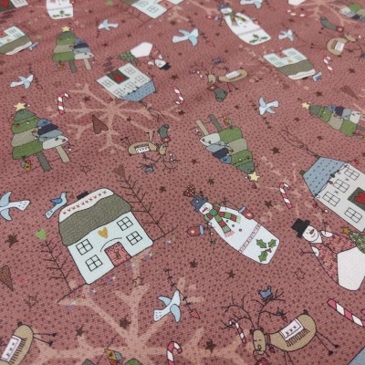 Tecido NUTEX "Peace And Joy" by Lynette Anderson 80620 101 T1655