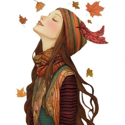 TRANSFER DTF TEXTIL 25X30CM AUTUMN FEELINGS  221766