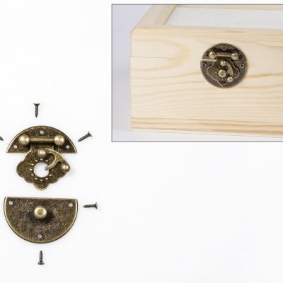 FECHO DOURADO Diam.4CM 90355