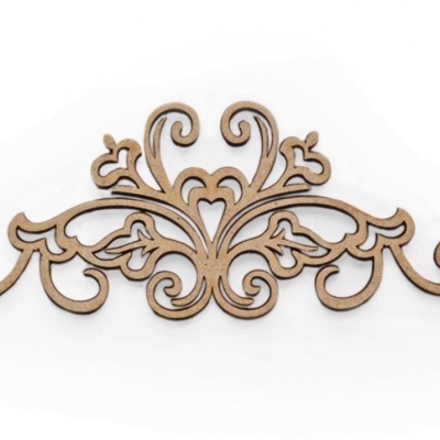 Aplicação 12,5x5x0,3cm MDF 74998