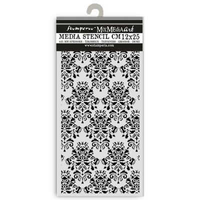 Stencil  12X25cm - Golden Harmony wallpaper   KSTDL 103