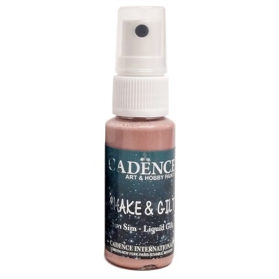 SHAKE & GILT 25ml  Bronze  CADENCE  882401
