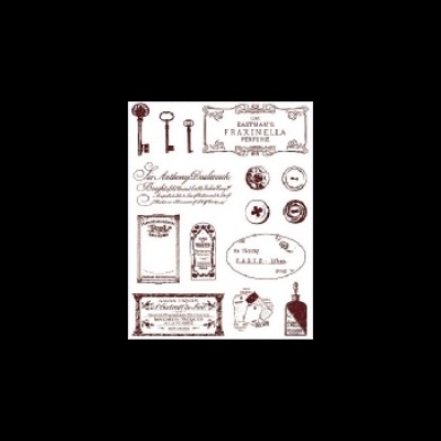 Carimbo transparente 13x18cm 17705