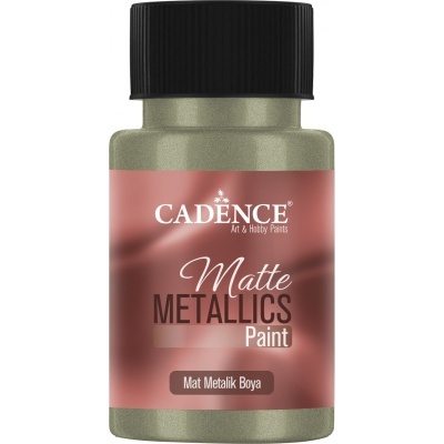 Tinta Metálica MATE 50ml Verde CADENCE  MMB23