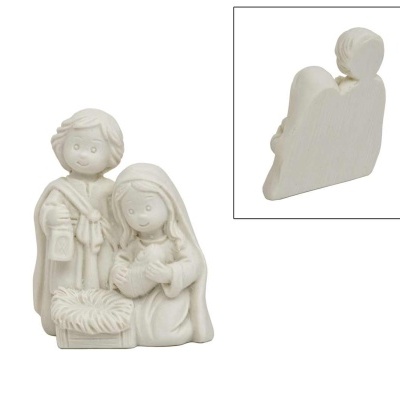 PRESEPIO INFANTIL 4.7X1.9X5.8CM LISO ATRAS Ref. 821041