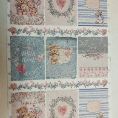 Papel de arroz 54x33cm PFY 2269